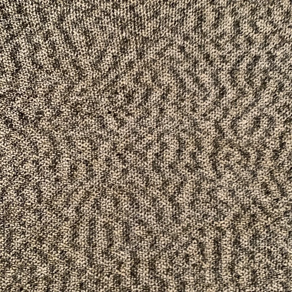 LUCKY Brand Loose Knit 3/4 Sleeve Pullover Sweater Cream and Brown Women’s M
